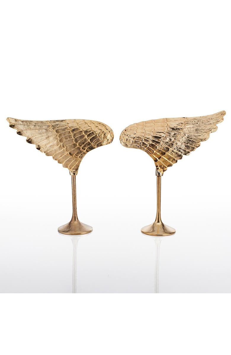 Lunares Wing Sculpture, Main, color, Gold - Left