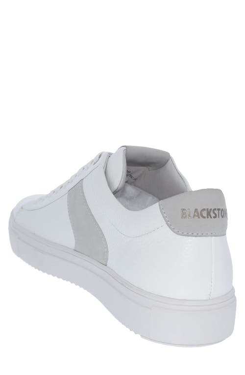 Blackstone Stripe Sneaker In White