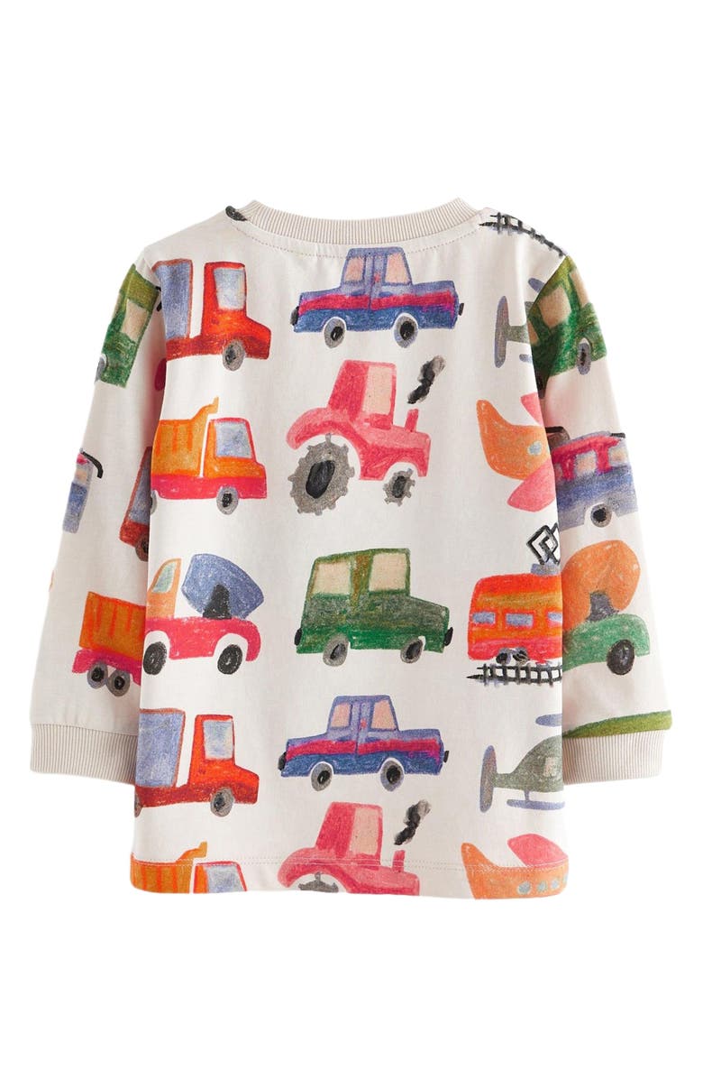 NEXT Kids' Transport Print T-Shirt, Alternate, color, 
