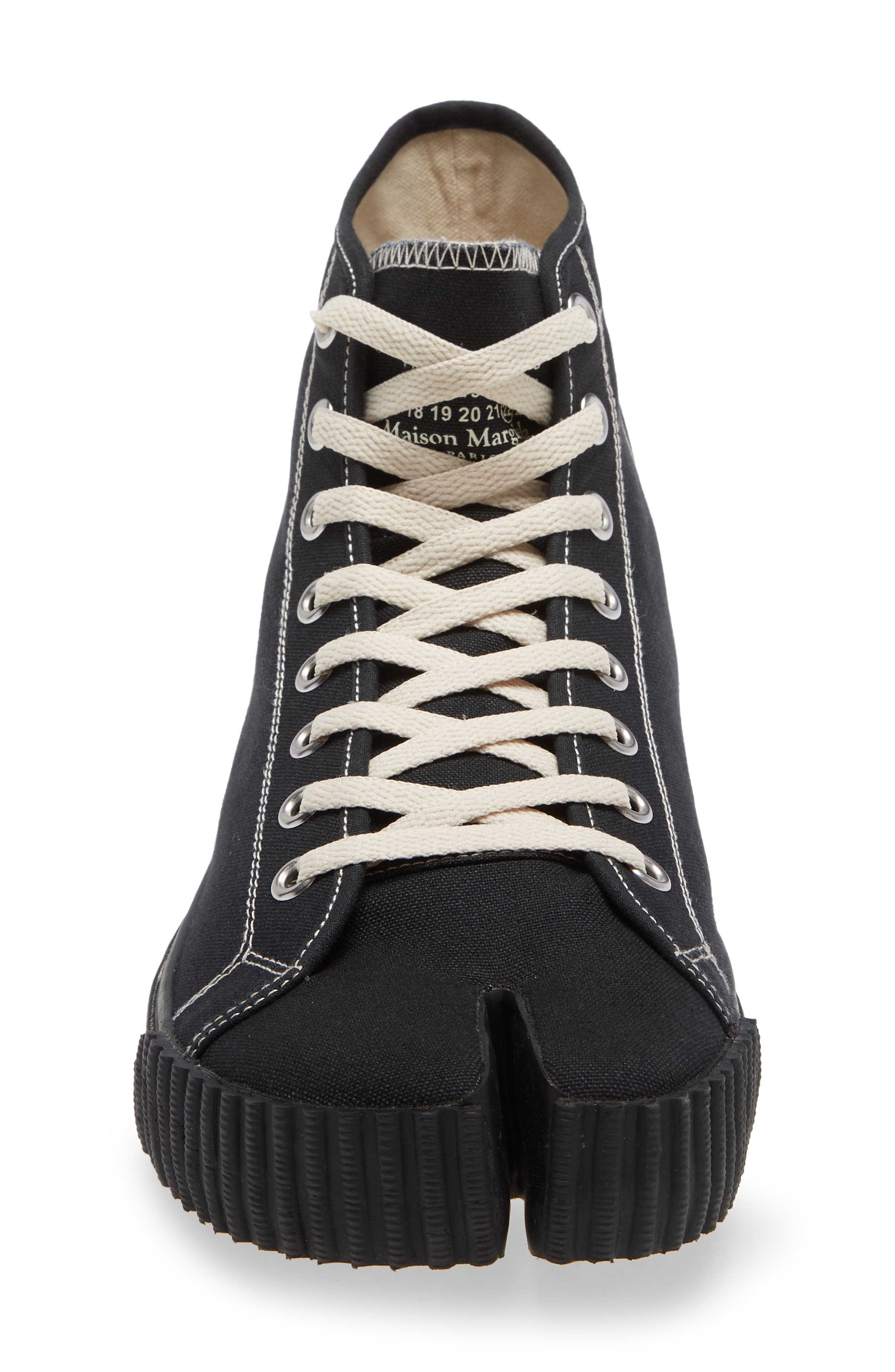 Maison Margiela Tabi High Top Sneaker, Alternate, color, 