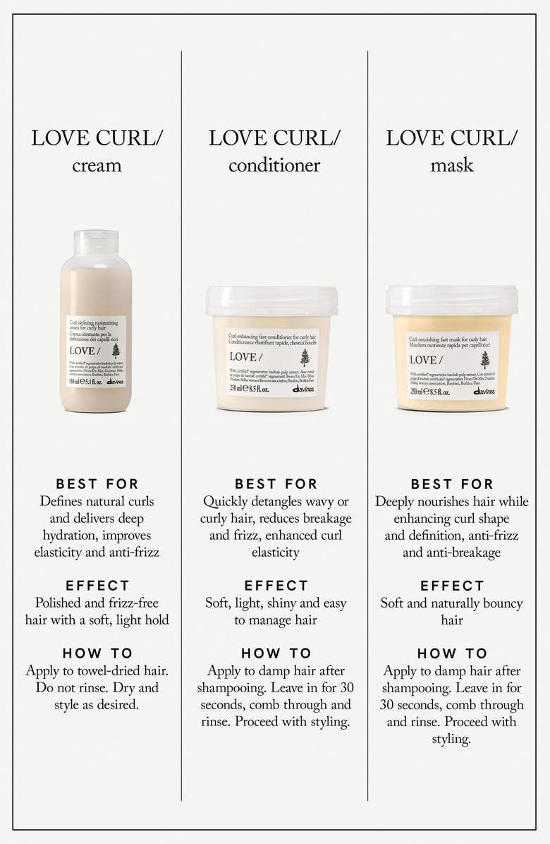 Davines Love Curl Cream, Alternate, color, 