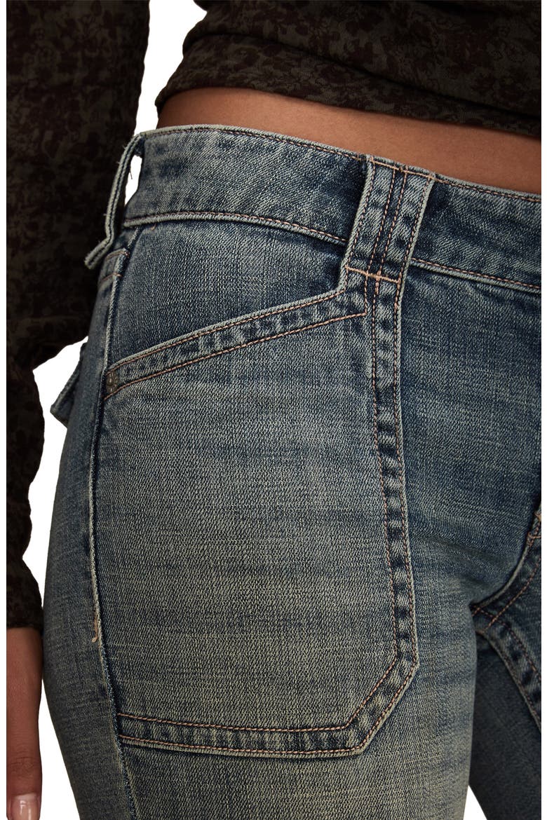 Flare Jeans, Alternate, color, HEART BREAKER WASH