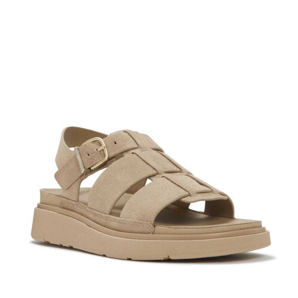 FitFlop Gen FF Suede Fisherman Sandals, Main, color, Cappuccino