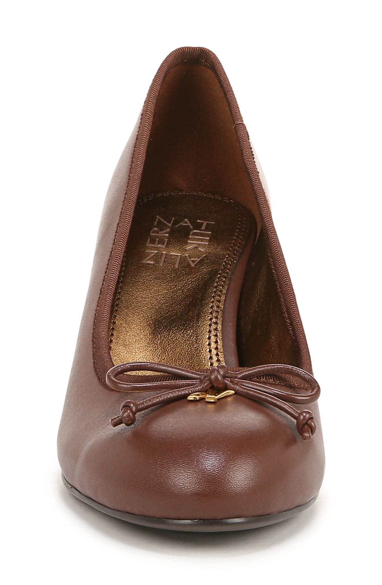 Naturalizer Sienna Block Heel Pump, Alternate, color, Cappuccino Brown