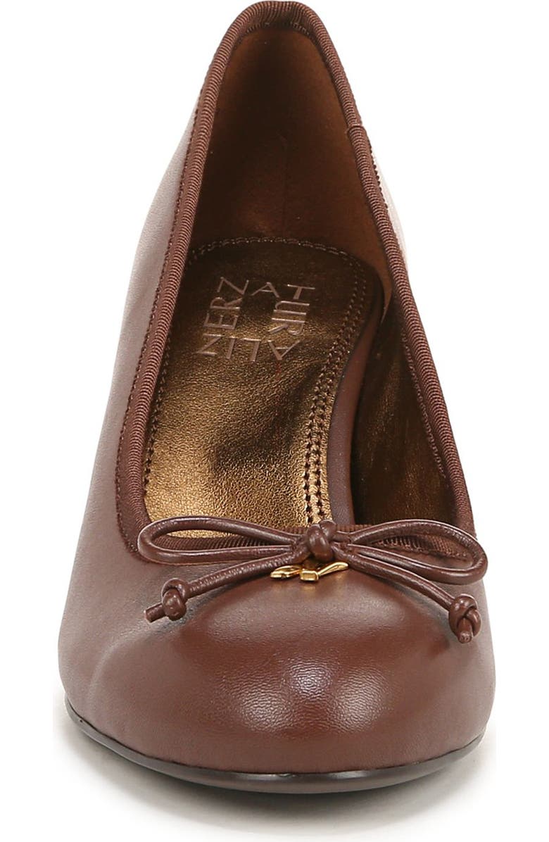 Naturalizer Sienna Block Heel Pump, Alternate, color, Cappuccino Brown