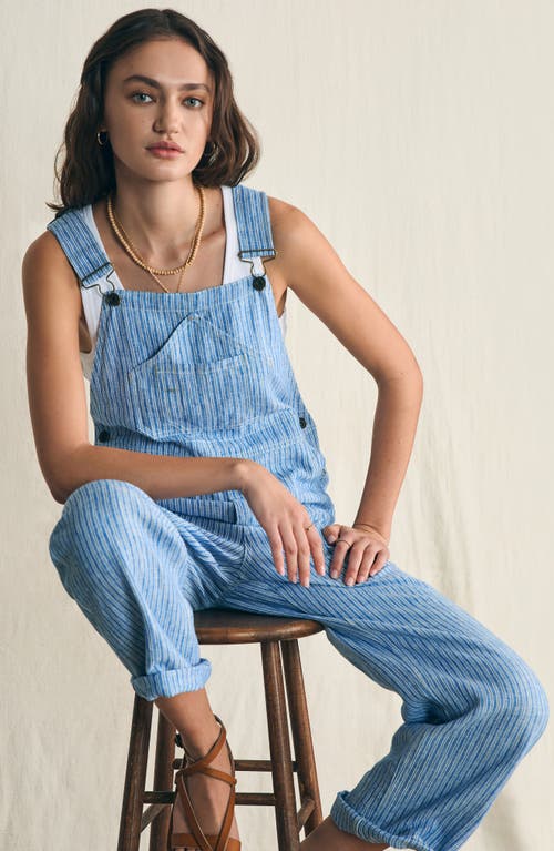 Faherty Mechanic Linen Overalls