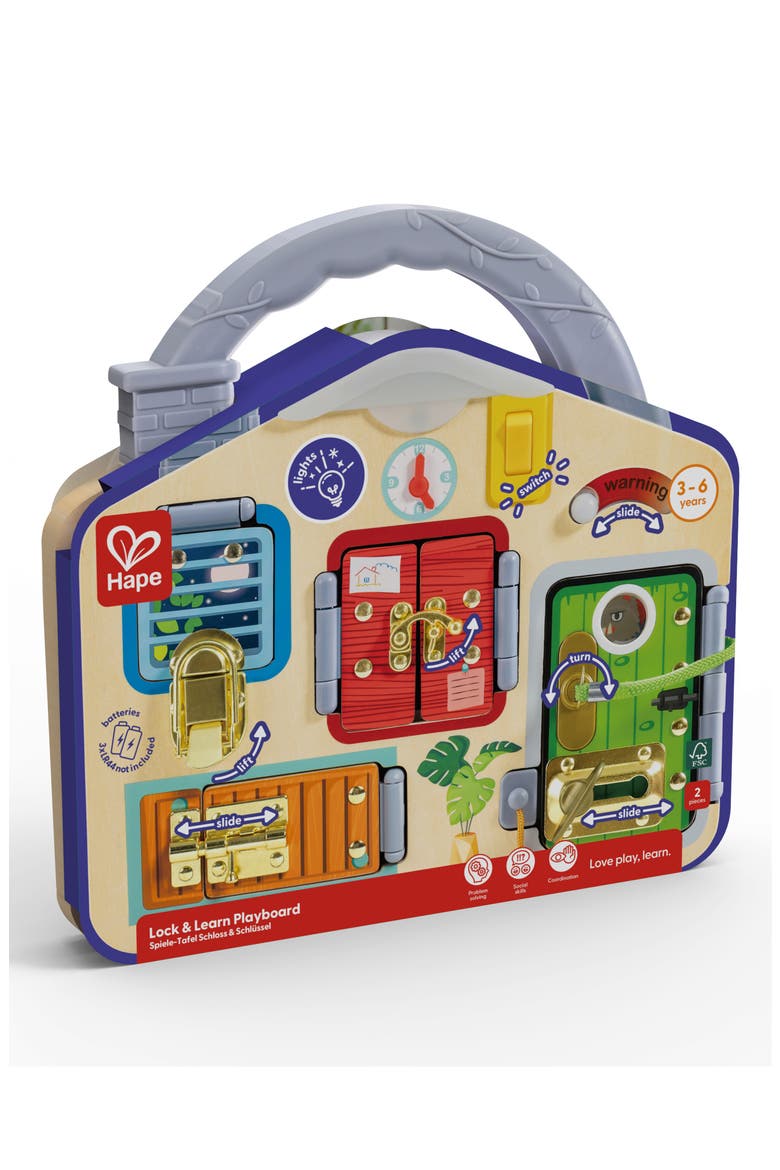 Lock & Learn Playboard, Alternate, color, MULTIPLECOLOR