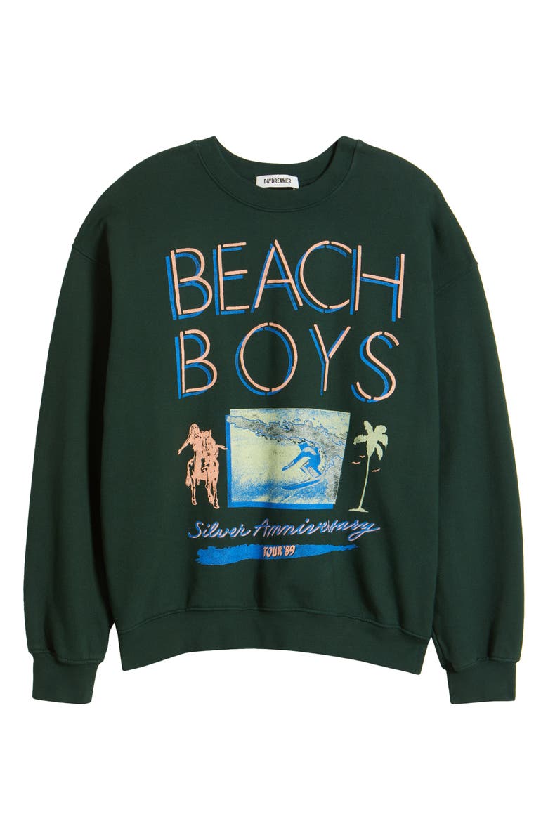 Daydreamer The Beach Boys Silver Anniversary Cotton Graphic Sweatshirt, Alternate, color, 