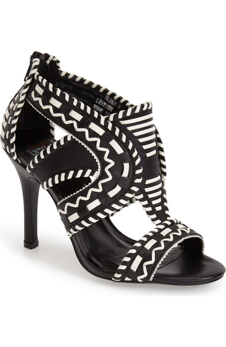 N.Y.L.A. 'Wlwen' Cutout Sandal, Main, color,