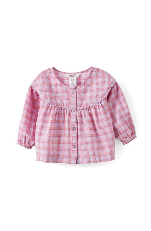 Baby Woven Long Sleeve Top