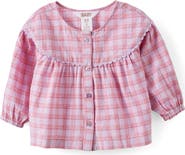 Cotton On Kids Baby Woven Long Sleeve Top