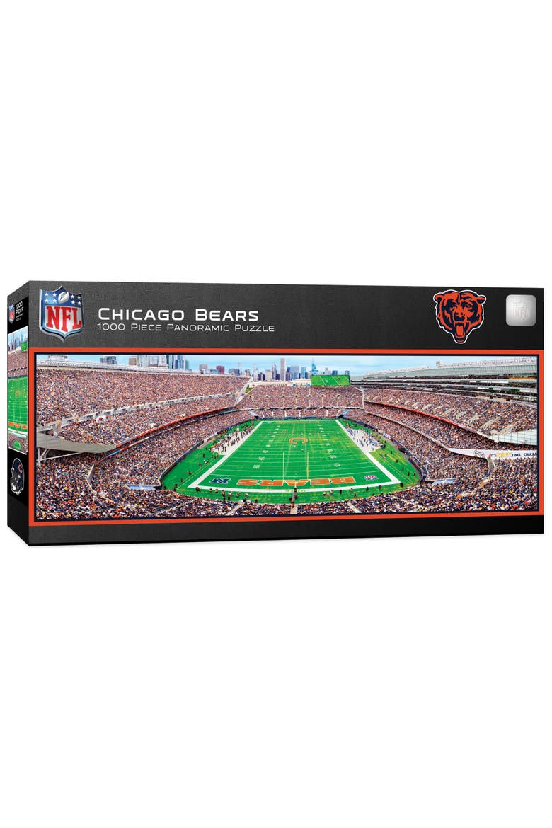 Chicago Bears 1000pc Panoramic Puzzle, Main, color, Multicolor