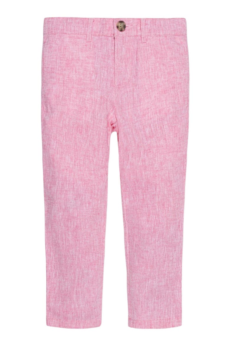 Boys' Linen Suit Pant, Kids, Main, color, Rose Linen