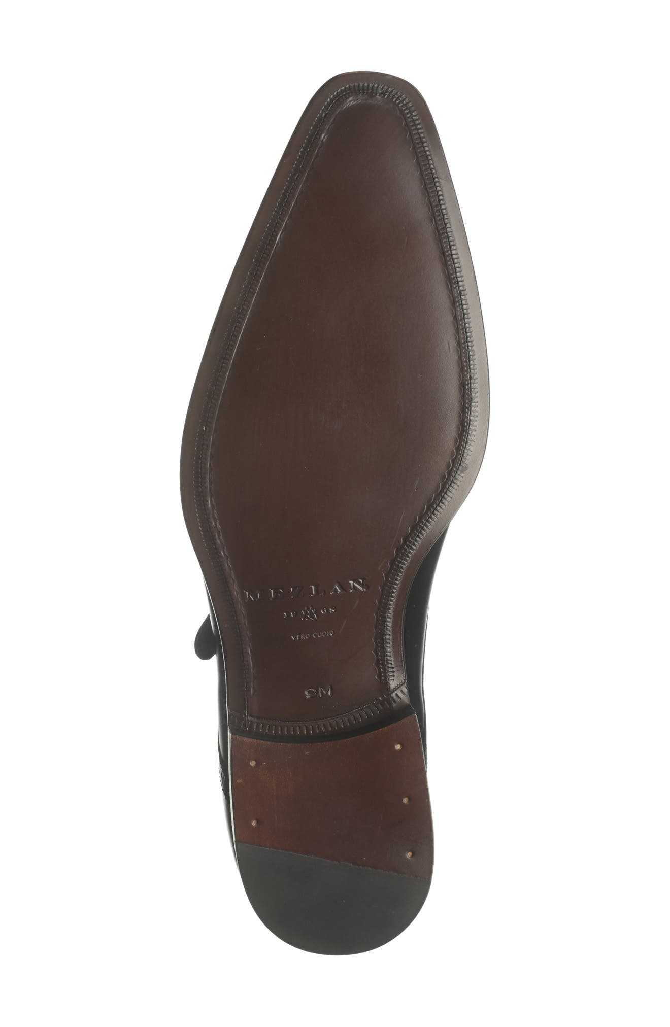 Mezlan Nikola Wingtip Monk Strap Loafer, Alternate, color, 
