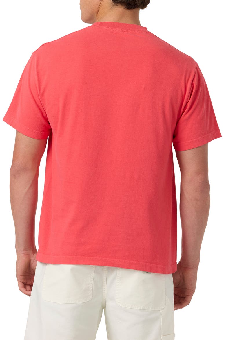 Reef Break Graphic T-Shirt, Alternate, color, LAVA RED