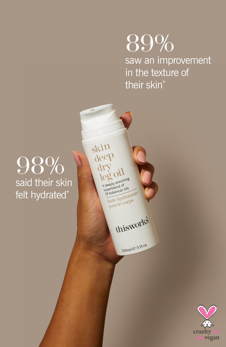 thisworks<sup>®</sup> Skin Deep Dry Leg Oil, Alternate, color,