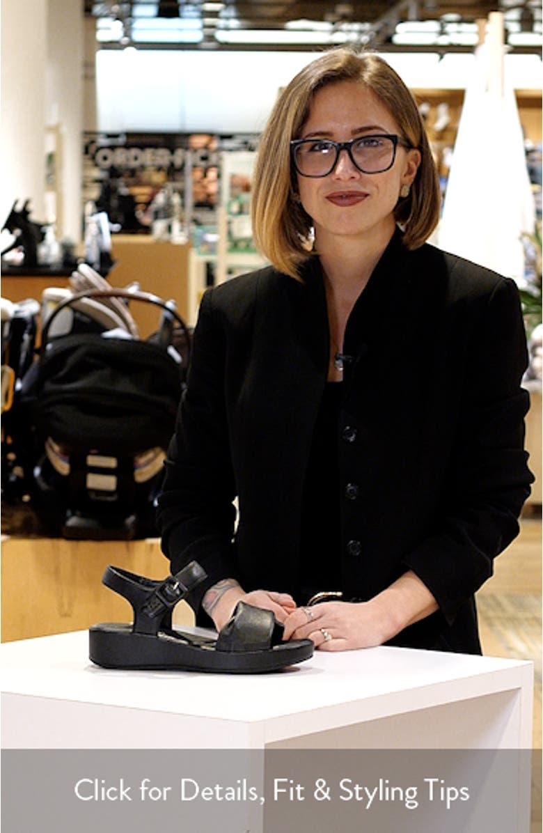 Eve 02 Ankle Strap Platform Wedge Sandal, sales video thumbnail