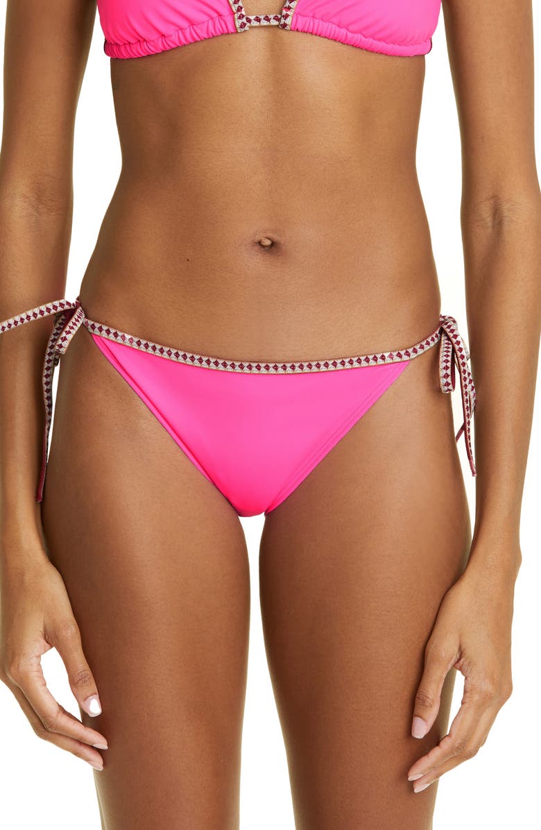 lemlem Lena String Bikini Bottoms, Main, color,
