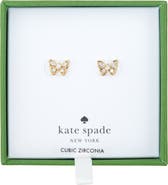 Kate Spade New York butterfly stud earrings
