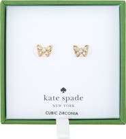 Kate Spade New York butterfly stud earrings