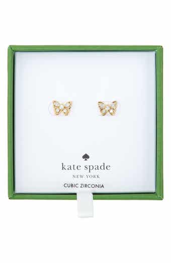 butterfly stud earrings