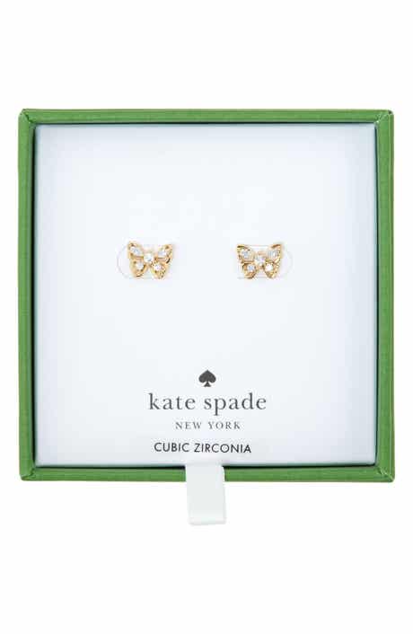 butterfly stud earrings