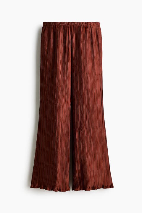 Crinkled Trousers