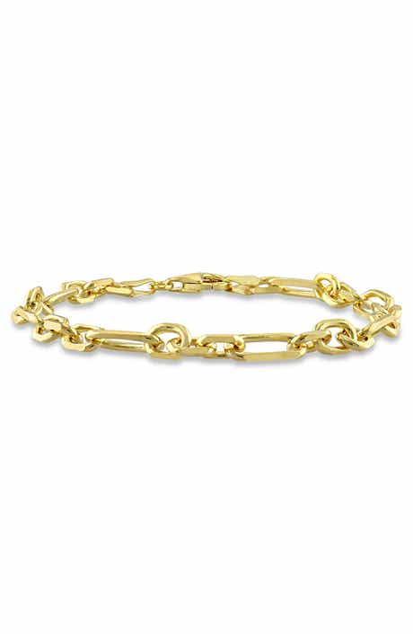 Figaro Rolo Chain Bracelet