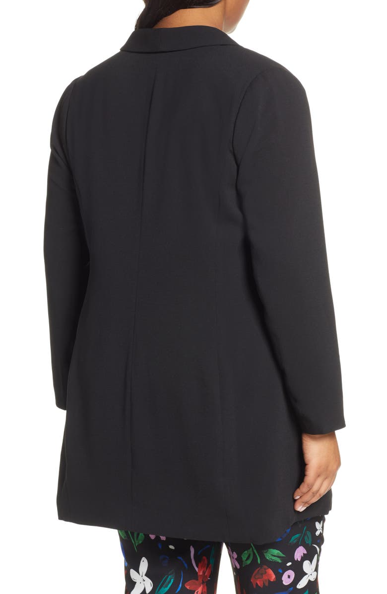ELOQUII Long Shawl Collar Blazer, Alternate, color,
