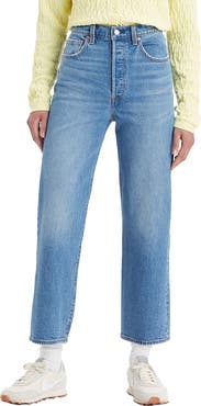 Levi's Ribcage High Waist Ankle Straight Leg Jeans