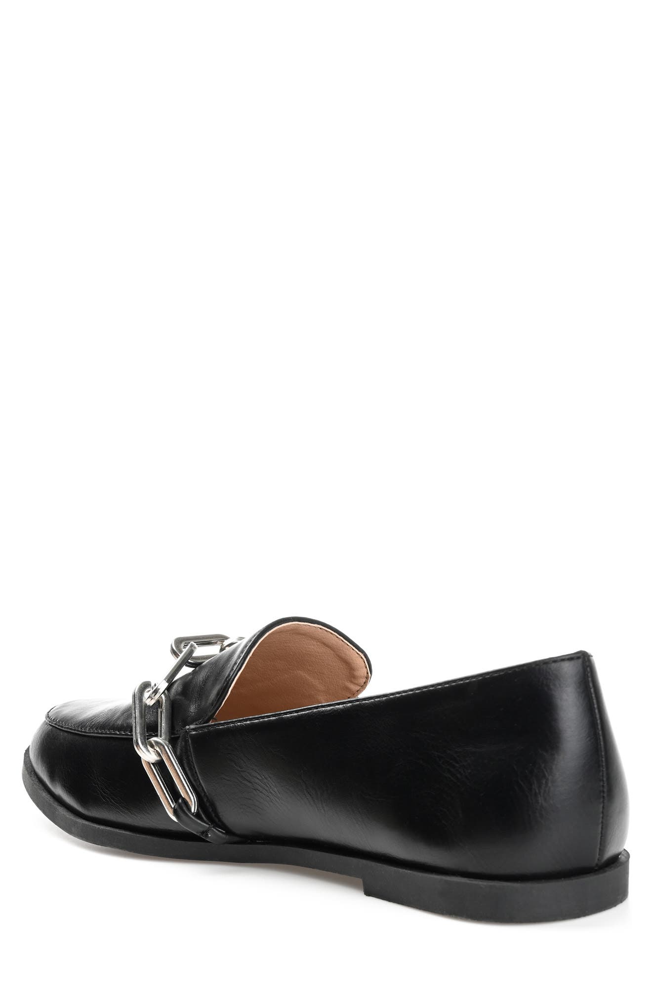 Journee Collection Madison Flat, Alternate, color, Black