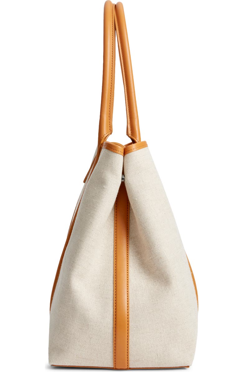 Christian Louboutin Nox Linen Canvas Tote Bag, Alternate, color, N005-Natural
