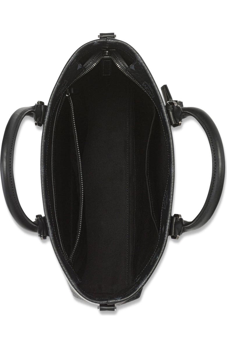 MCM Aren N/S Tote in Visetos, Alternate, color,