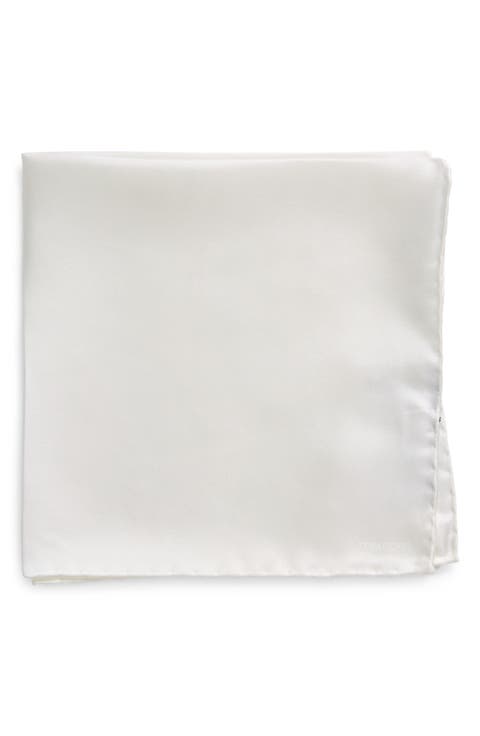 Classic Mulberry Silk Pocket Square