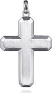 Gabriel & Co. Contemporary Sterling Silver Cross Pendant