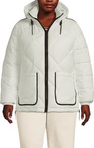Lands' End FeatherFree Insulated Diamond Quilted Jacket