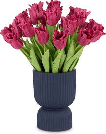 Marigold RealTouch Tulip Pedestal Arrangement