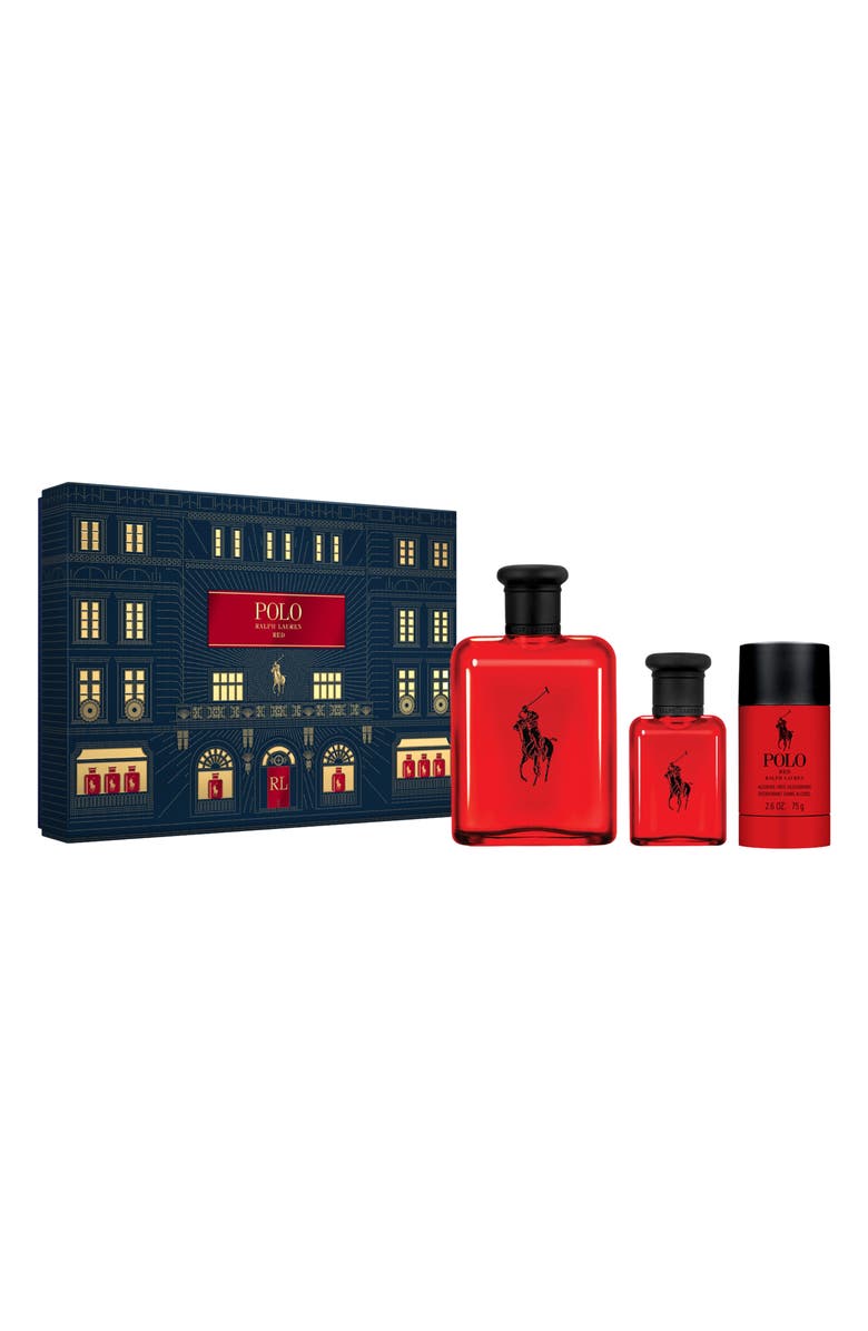 Ralph Lauren Polo Red Eau de Toilette Set (Limited Edition) $190 Value, Main, color,
