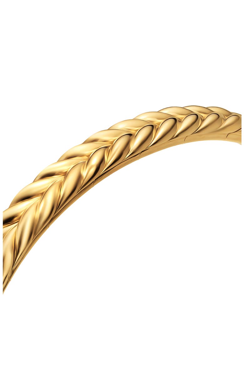 Chevron Flex Cuff Bracelet, Alternate, color, GOLD