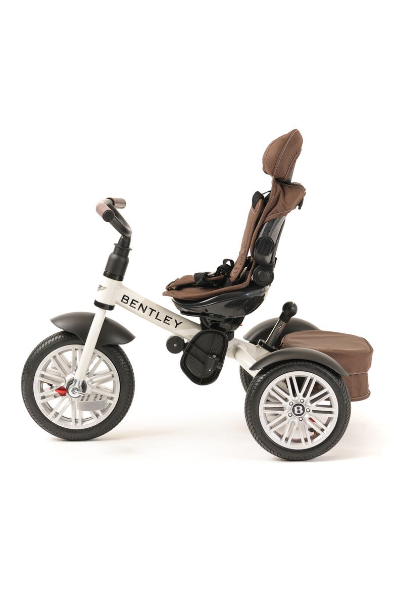 Bentley 6-in-1 Stroller/Trike, Alternate, color, WHITE SATIN W/ CHOCOLATE