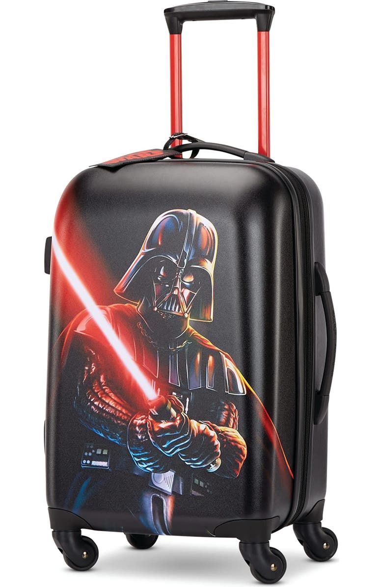AMERICAN TOURISTER Star Wars Hardside Carry-On 21-Inch Luggage with Spinner Wheels, Main, color,