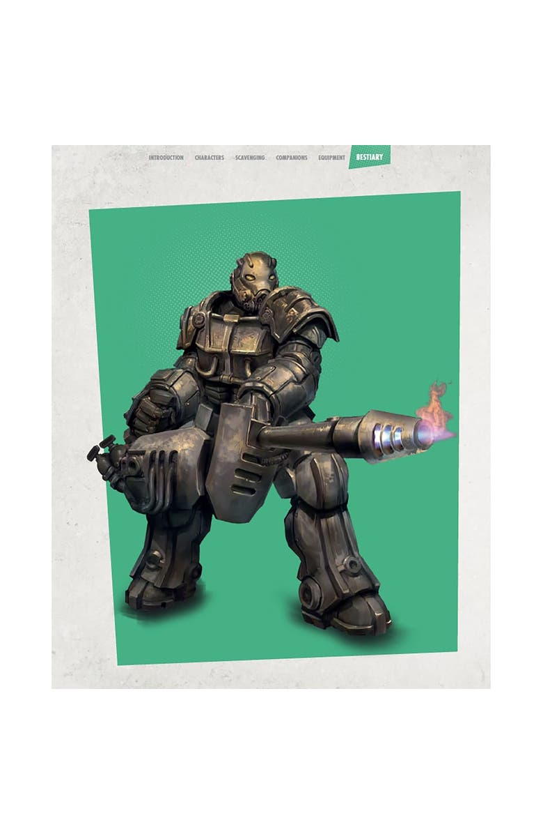 Modiphius Entertainment Fallout The Roleplaying Game, Wanderers Guide Book, Alternate, color, Multicolored