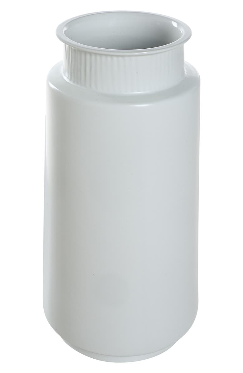 Renwil Zena Glazed Porcelain Vase, Alternate, color, Glazed Matte Off-White Finish