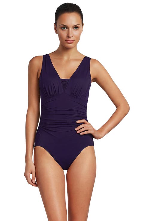 DDD-Cup New SlenderSuit Grecian Adjustable Low Leg One Piece