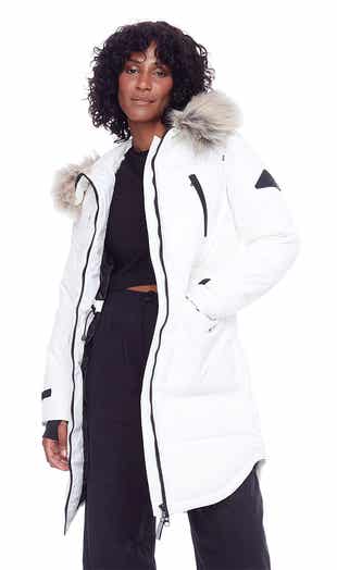 Sam edelman faux fur down jacket discount