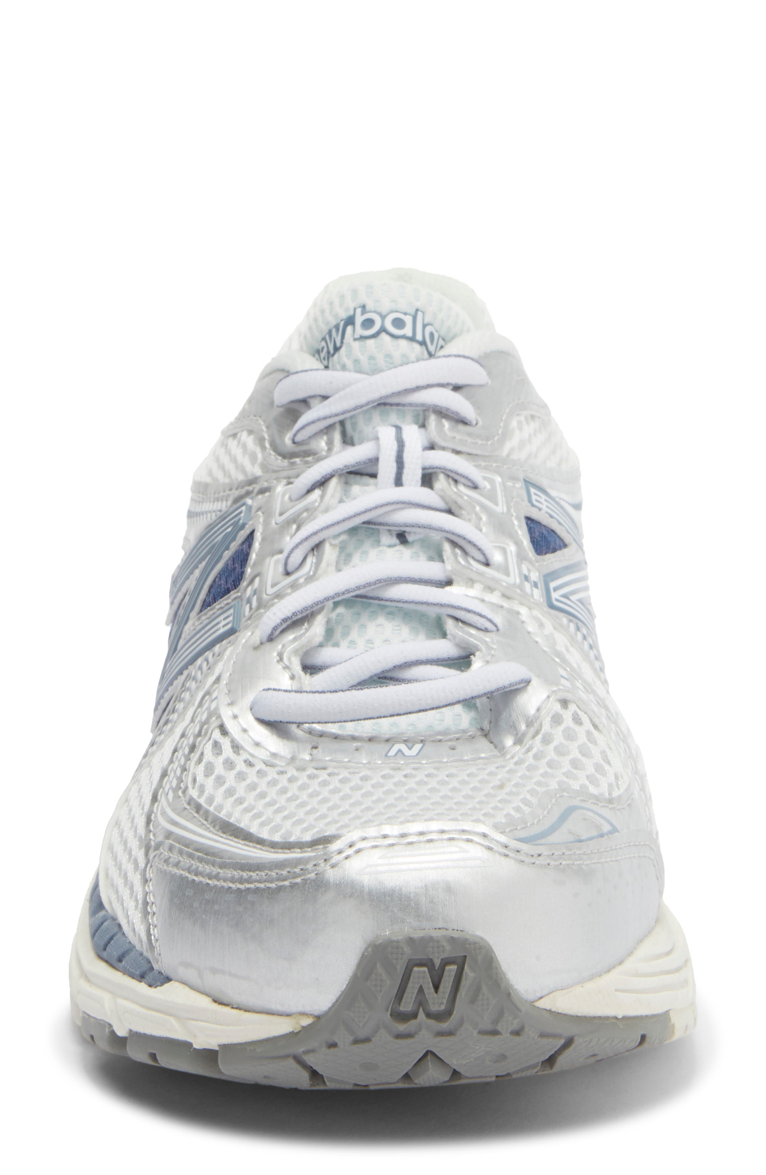 New Balance 860v2 Running Shoe, Alternate, color, Sea Salt/ Vintage Indigo