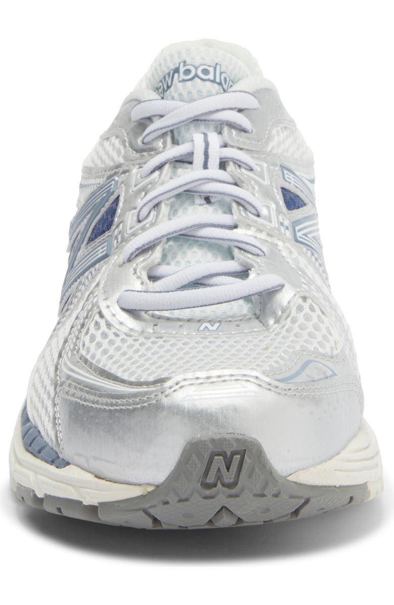 New Balance 860v2 Running Shoe, Alternate, color, Sea Salt/ Vintage Indigo