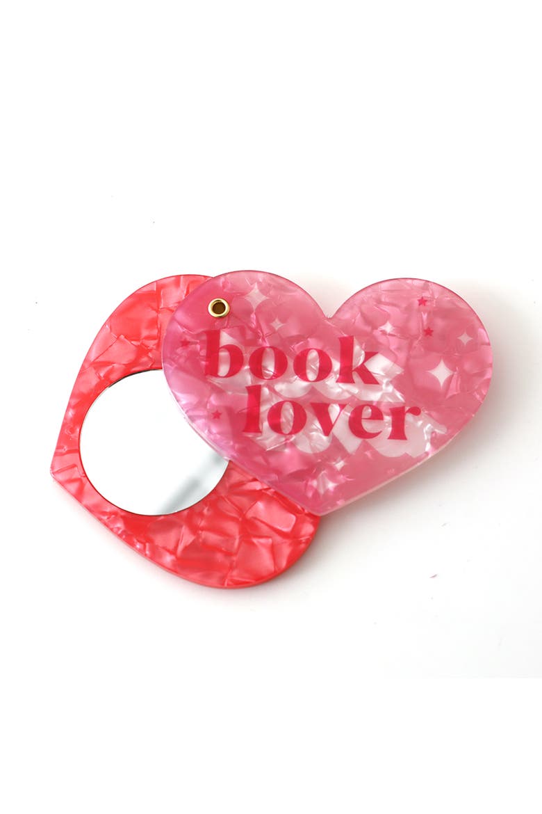 Book Lover Compact Mirror, Main, color, Assorted Pre-Pack