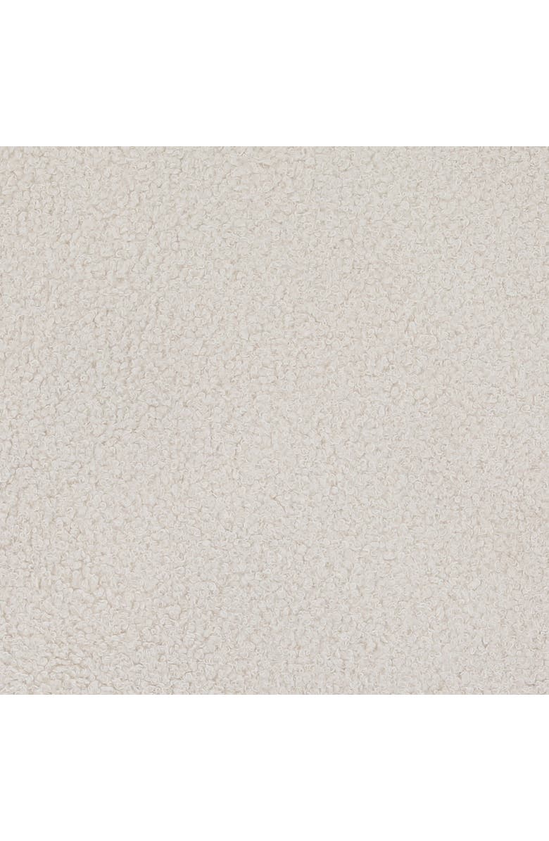 Dovetail Furniture Willa Bouclé & Iron Bar Stool, Alternate, color, Ivory