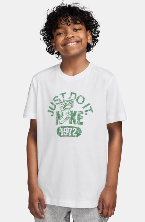Kids' Sportswear Cotton Graphic T-Shirt (Big Kid)